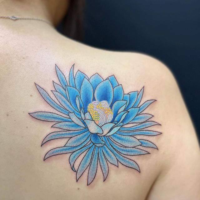 trick blue tattoo image